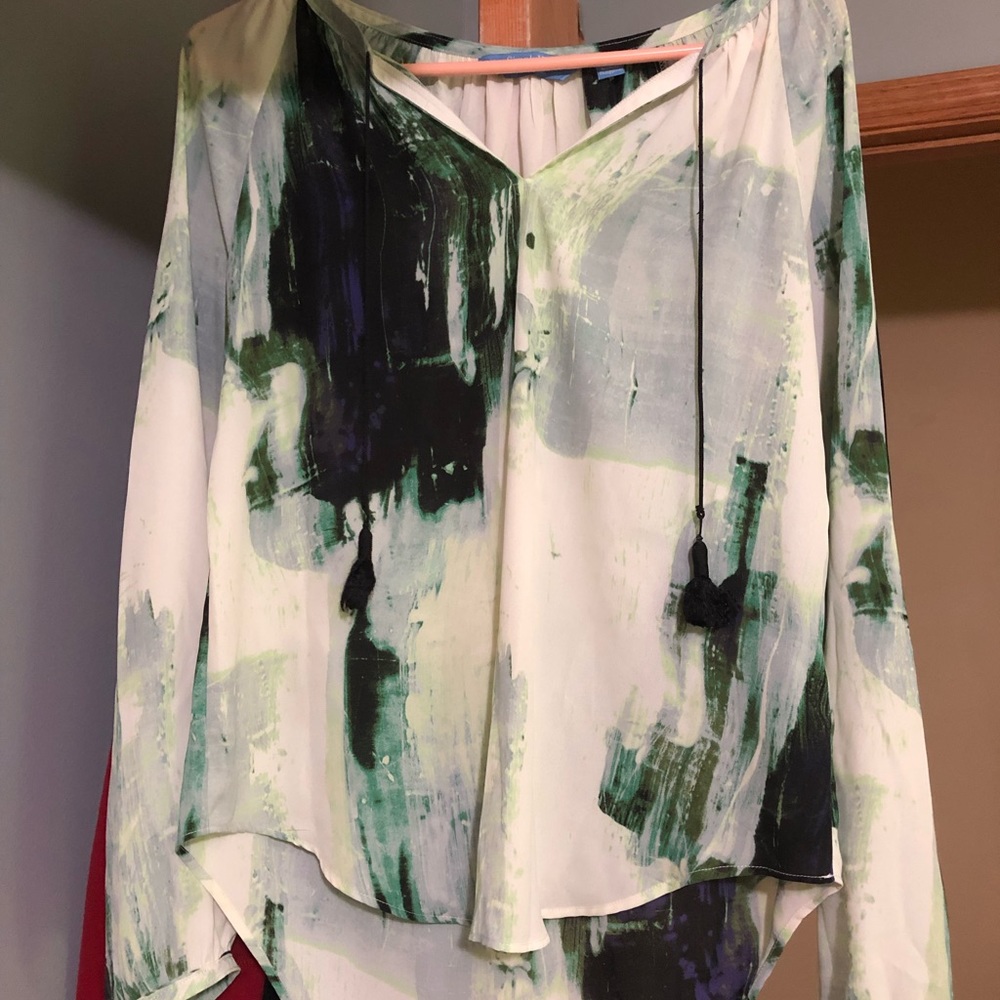 Boho long sleeve top